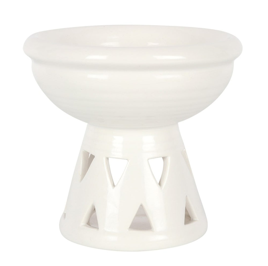 Oil Burner / Wax Melter - White